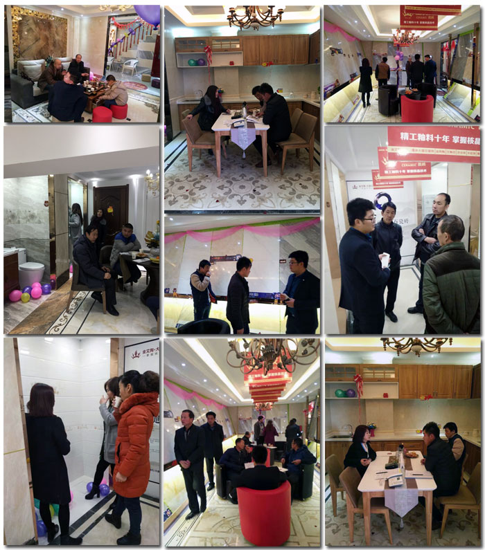 “三八女神节”邀您走进217永信贵宾会瓷砖甘肃张掖店试交易现场