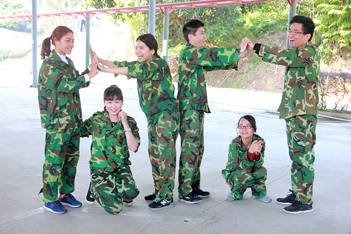 2017年2月13-15日，217永信贵宾会“虎狼路”户表拓展训练圆满实现