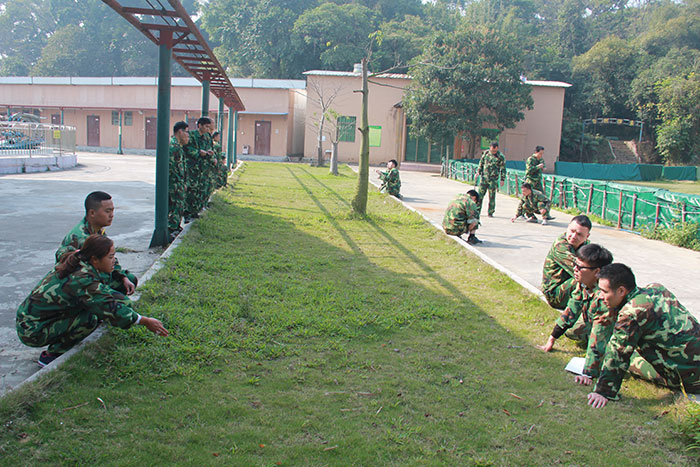 2017年2月13-15日，217永信贵宾会“虎狼路”户表拓展训练圆满实现