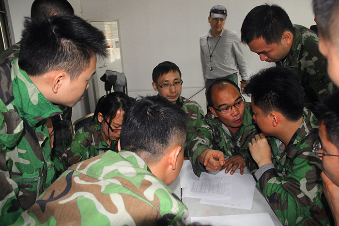 2017年2月13-15日，217永信贵宾会“虎狼路”户表拓展训练圆满实现