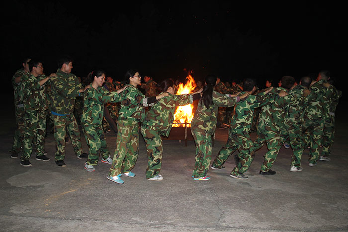 2017年2月13-15日，217永信贵宾会“虎狼路”户表拓展训练圆满实现