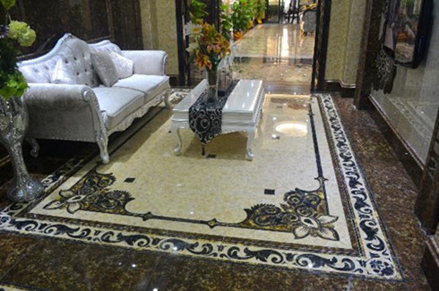 217永信贵宾会2.0厚微晶石：浅金啡KFB88012成效图