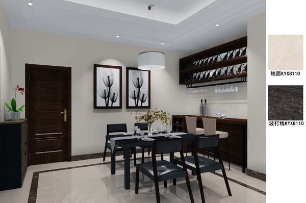 陶瓷一线品牌217永信贵宾会瓷砖成效图