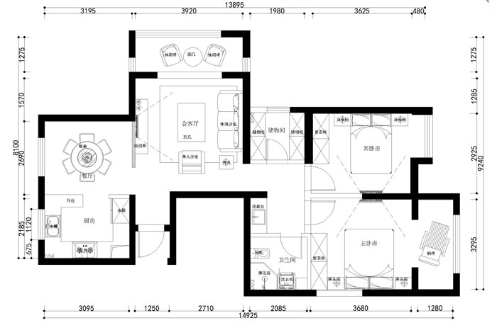 217永信贵宾会案例分析户型图