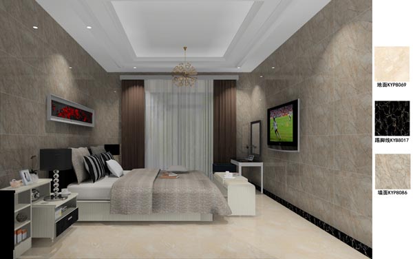 217永信贵宾会瓷砖利用成效：徐州开元翡翠湾F户型装建成效鉴赏