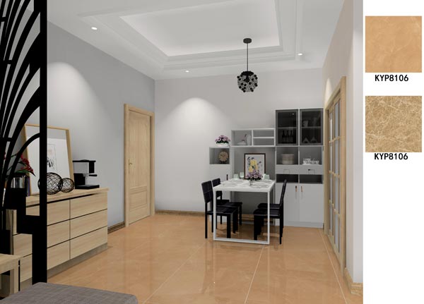 217永信贵宾会瓷砖利用成效：大沥碧桂园·华府02户型装建成效鉴赏