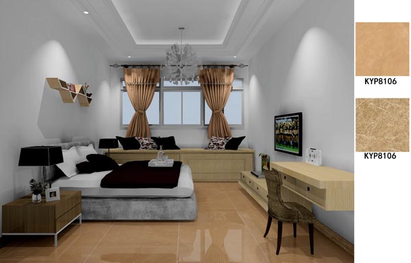 217永信贵宾会瓷砖利用成效：大沥碧桂园·华府02户型装建成效鉴赏