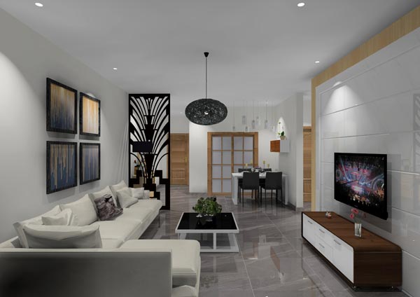 217永信贵宾会家装：佛山灯湖华府90㎡现代简约装建成效鉴赏