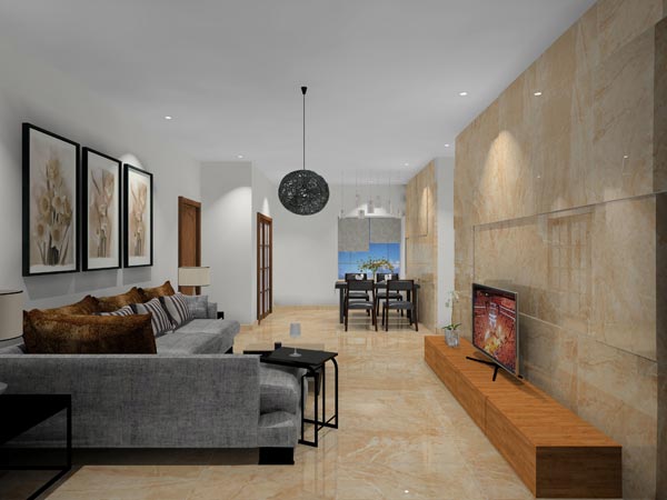 217永信贵宾会家装：佛山灯湖华府90㎡现代简约装建成效鉴赏