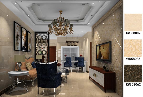 217永信贵宾会家装：佛山保利紫山国际115㎡欧式风格装建鉴赏