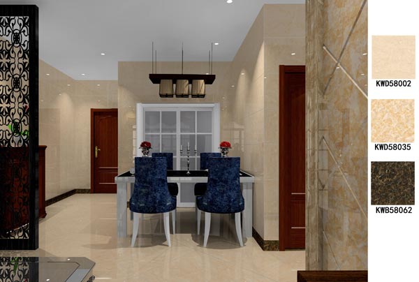 217永信贵宾会家装：佛山保利紫山国际115㎡欧式风格装建鉴赏