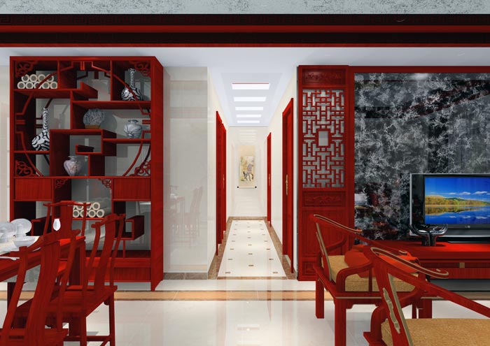 217永信贵宾会家装：佛山合景新鸿基·泷景113㎡新中式装建成效鉴赏