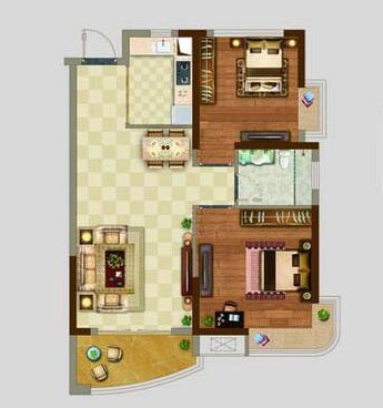 217永信贵宾会家装：佛山丹灶桂丹颐景园74㎡简约现代装建成效鉴赏