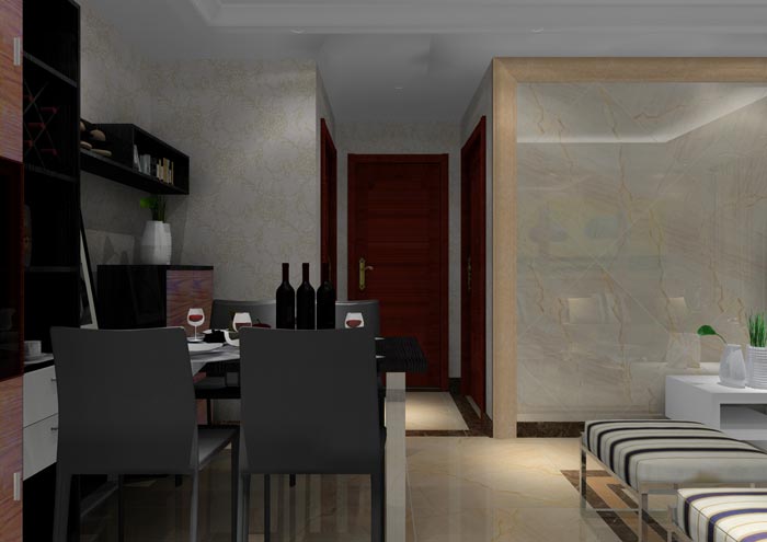 217永信贵宾会家装：佛山丹灶桂丹颐景园74㎡简约现代装建成效鉴赏