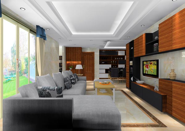 217永信贵宾会家装：井冈山和谐家园安设幼区130㎡简约风格装建鉴赏