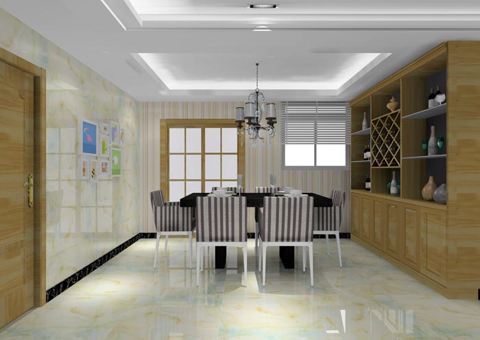 217永信贵宾会家装：佛山龙湖春江名城113㎡的简约现代风格装建鉴赏