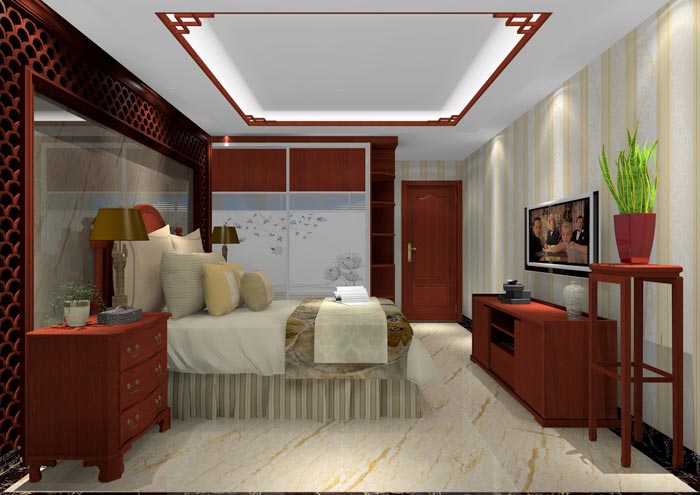 217永信贵宾会家装：佛山佛山容桂颐澳花圃112㎡的中式风格装建鉴赏