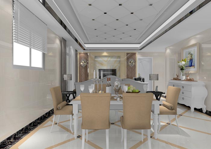 217永信贵宾会家装：佛山佛山容桂颐澳花圃100㎡的欧式风格装建鉴赏