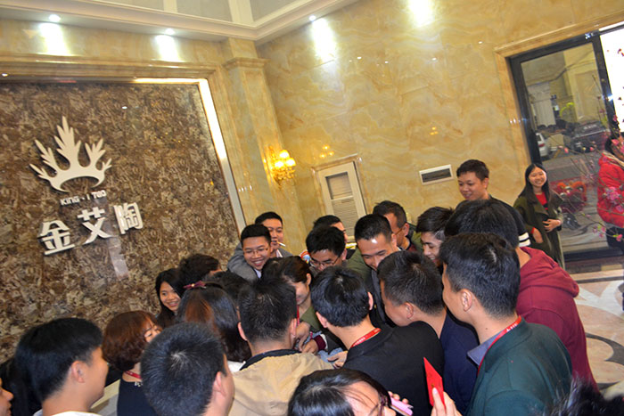 217永信贵宾会新年开工，2017撸起袖子拼命干！