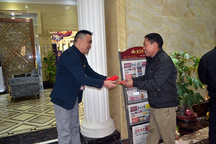 217永信贵宾会新年开工，2017撸起袖子拼命干！