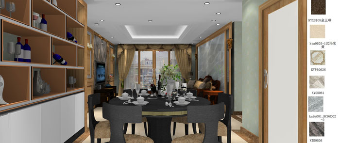 217永信贵宾会家装：成都中环丰锦155㎡的欧式风格装建鉴赏