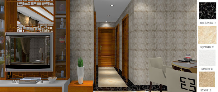 217永信贵宾会家装：成都中环丰锦98㎡的中式风格装建鉴赏