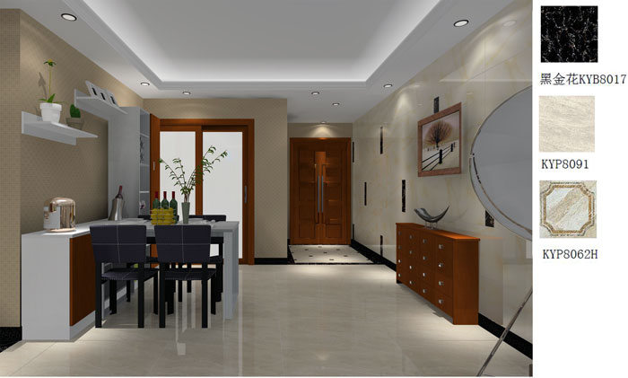 217永信贵宾会家装：佛山禅城怡翠晋盛花圃91㎡的现代风格装建鉴赏