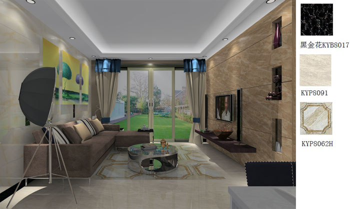 217永信贵宾会家装：佛山禅城怡翠晋盛花圃91㎡的现代风格装建鉴赏